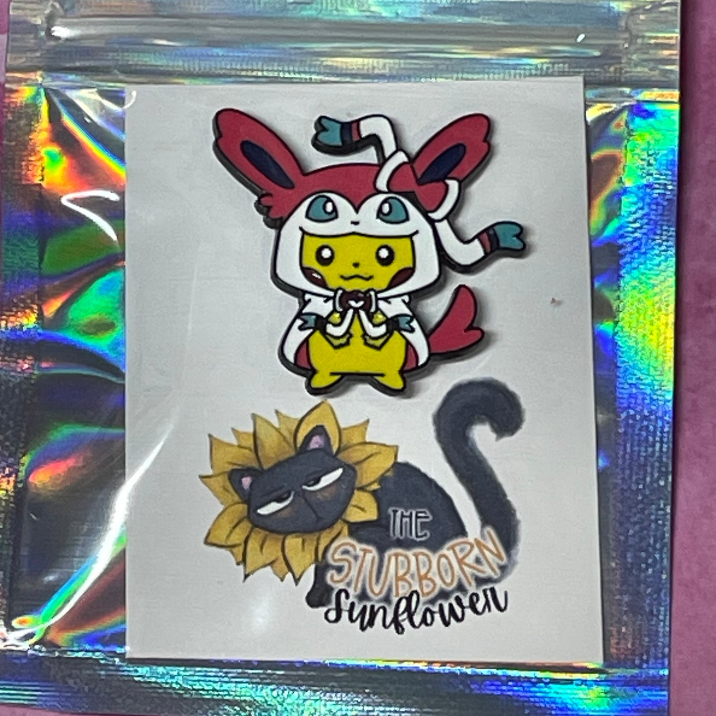 Pikachu Eevolution Costume Pin