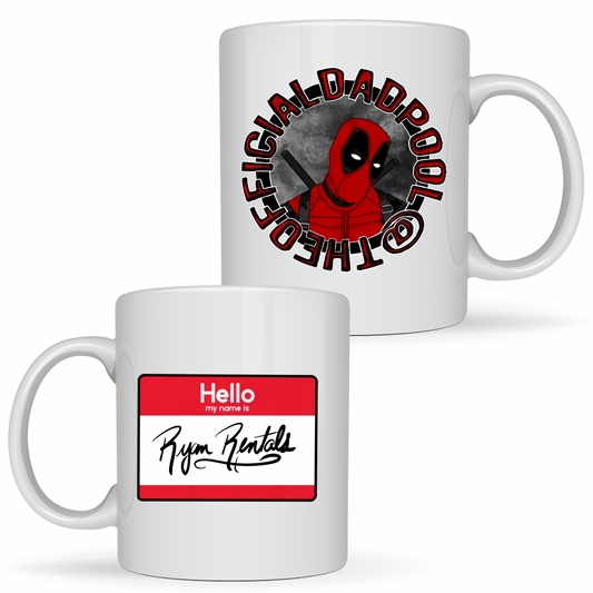 Dadpool Logo Mug