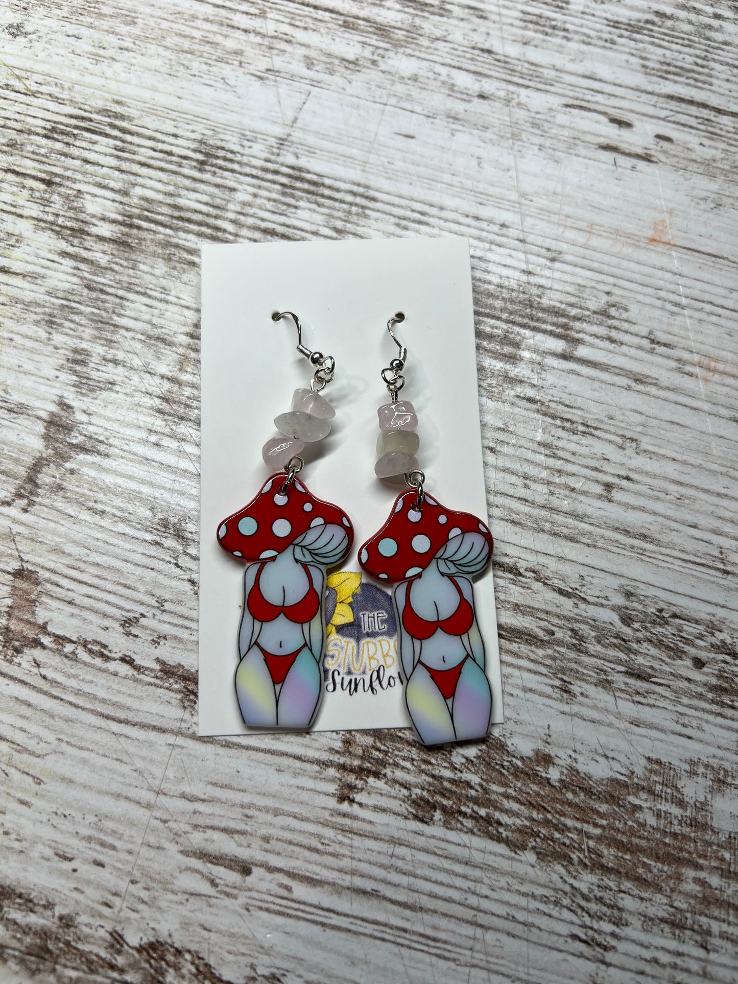 Mushroom Girlie Earrings