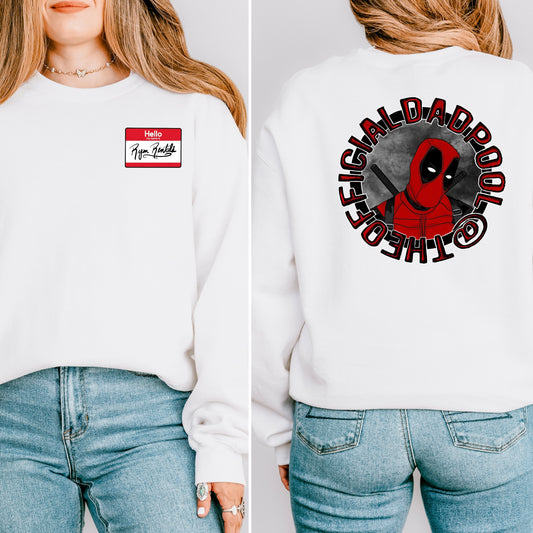 TheOfficialDadpool Logo Crewneck