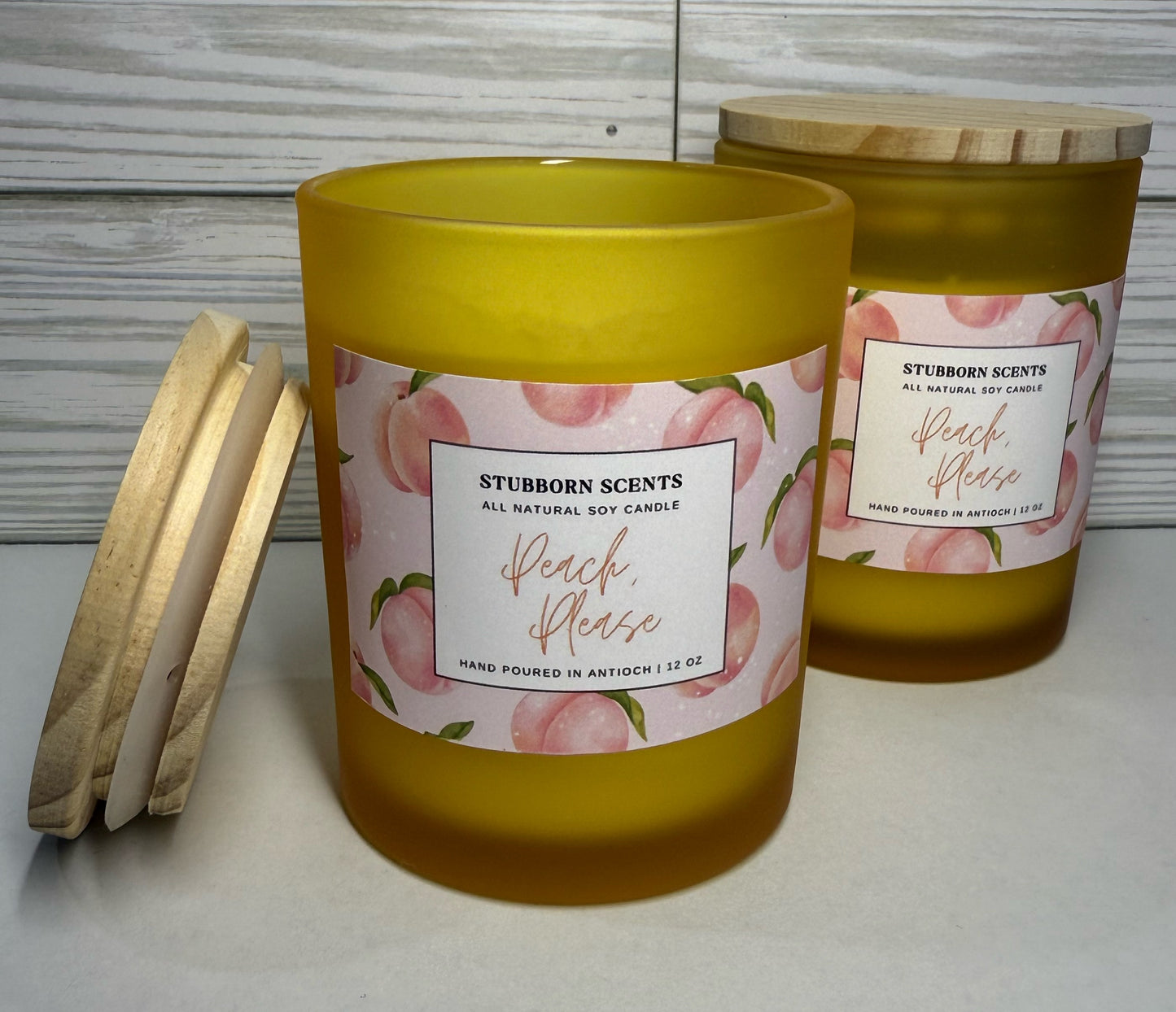 Peach, Please Soy Candle