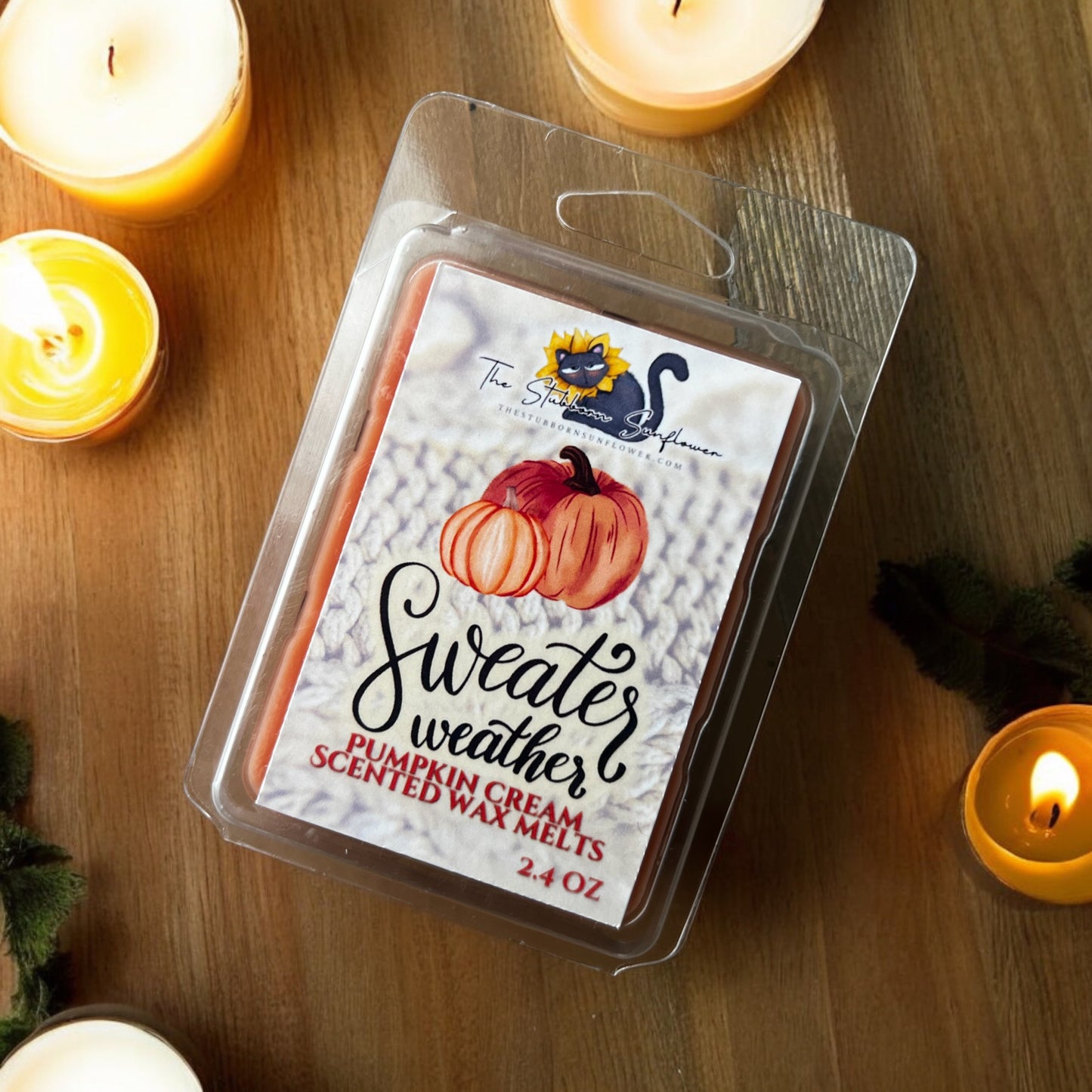 Sweater Weather Wax Melts / Pumpkin Cream