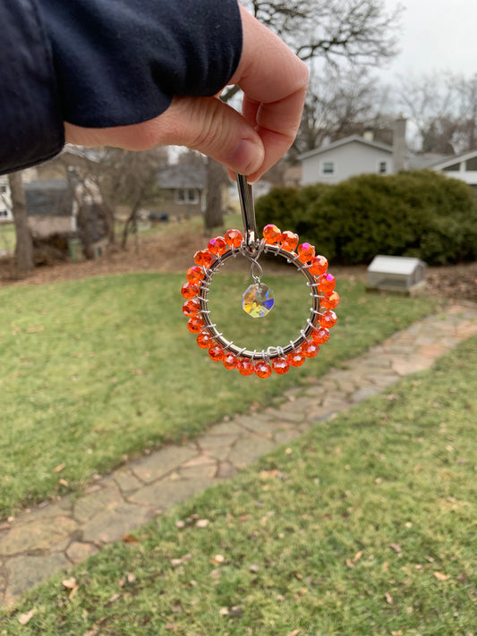 Suncatchers || Wire Wrapped || Beaded