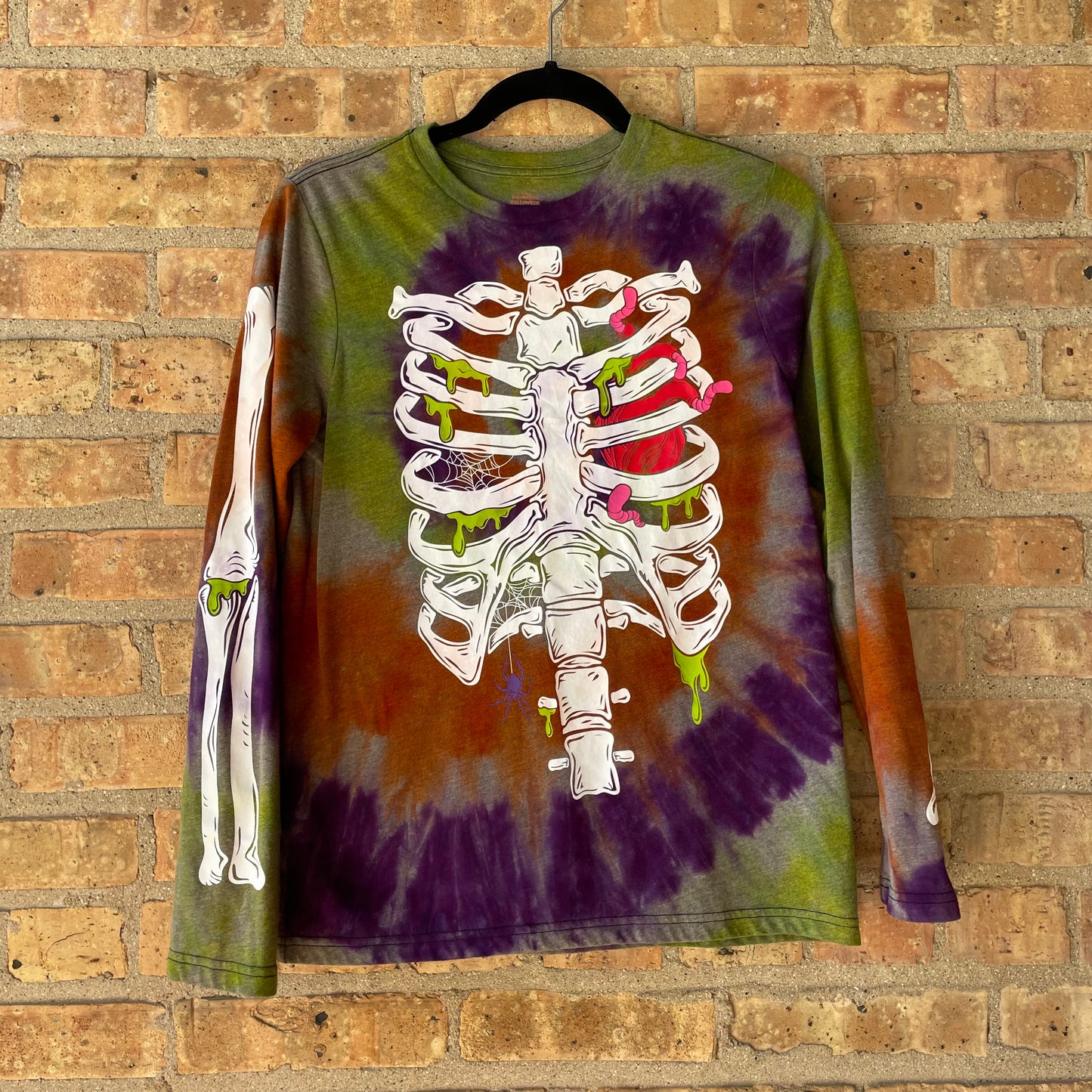 Youth Rib Cage Tie Dye Long Sleeve / XL 14/16