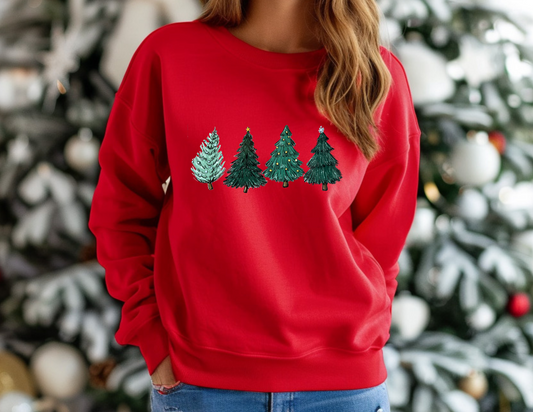 PREORDER Snowy Trees Crewneck