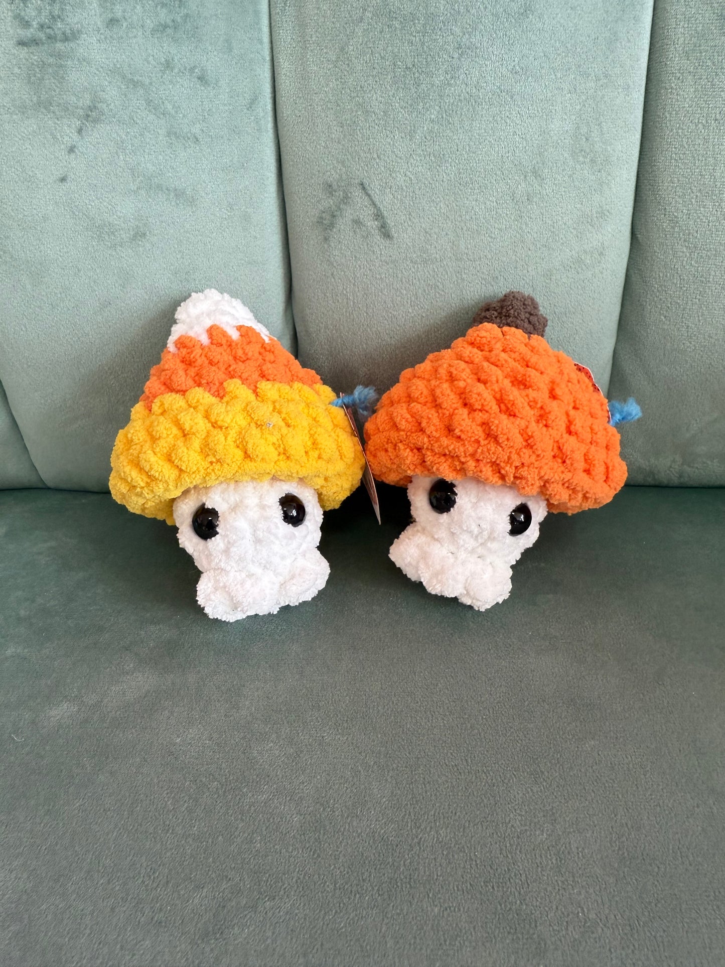 Mushroom Popper Crochet Plush / Spooky