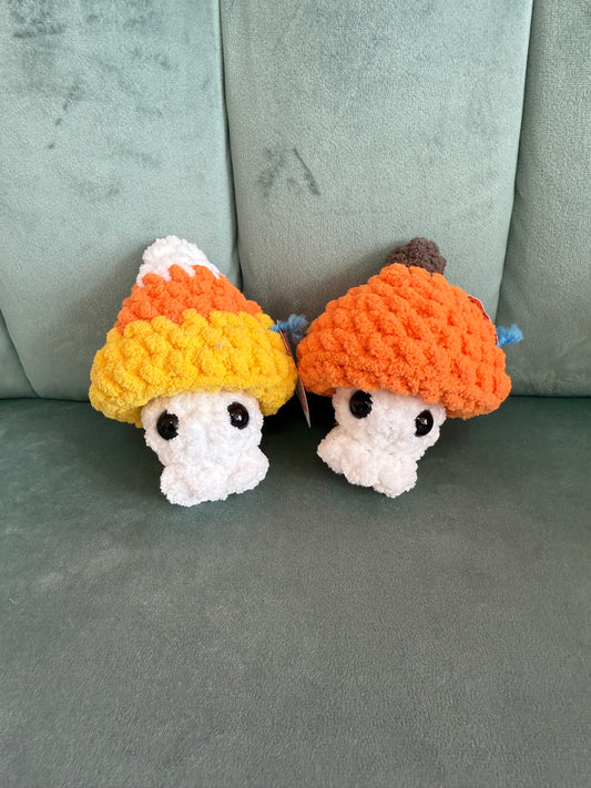 Mushroom Popper Crochet Plush / Spooky
