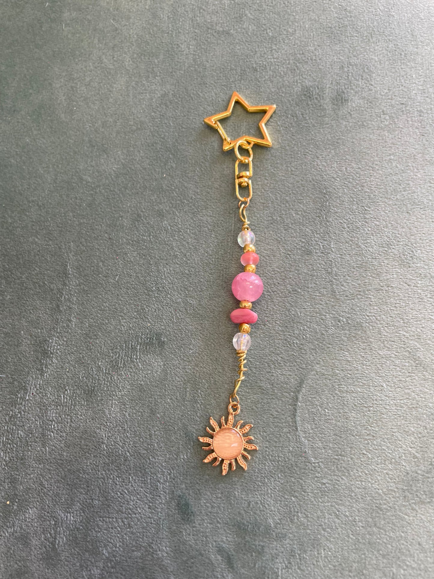 Beaded Bag Charms || Clip-On || Phone Accessory