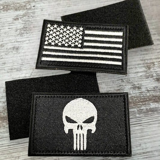 Punisher & American Flag Patches