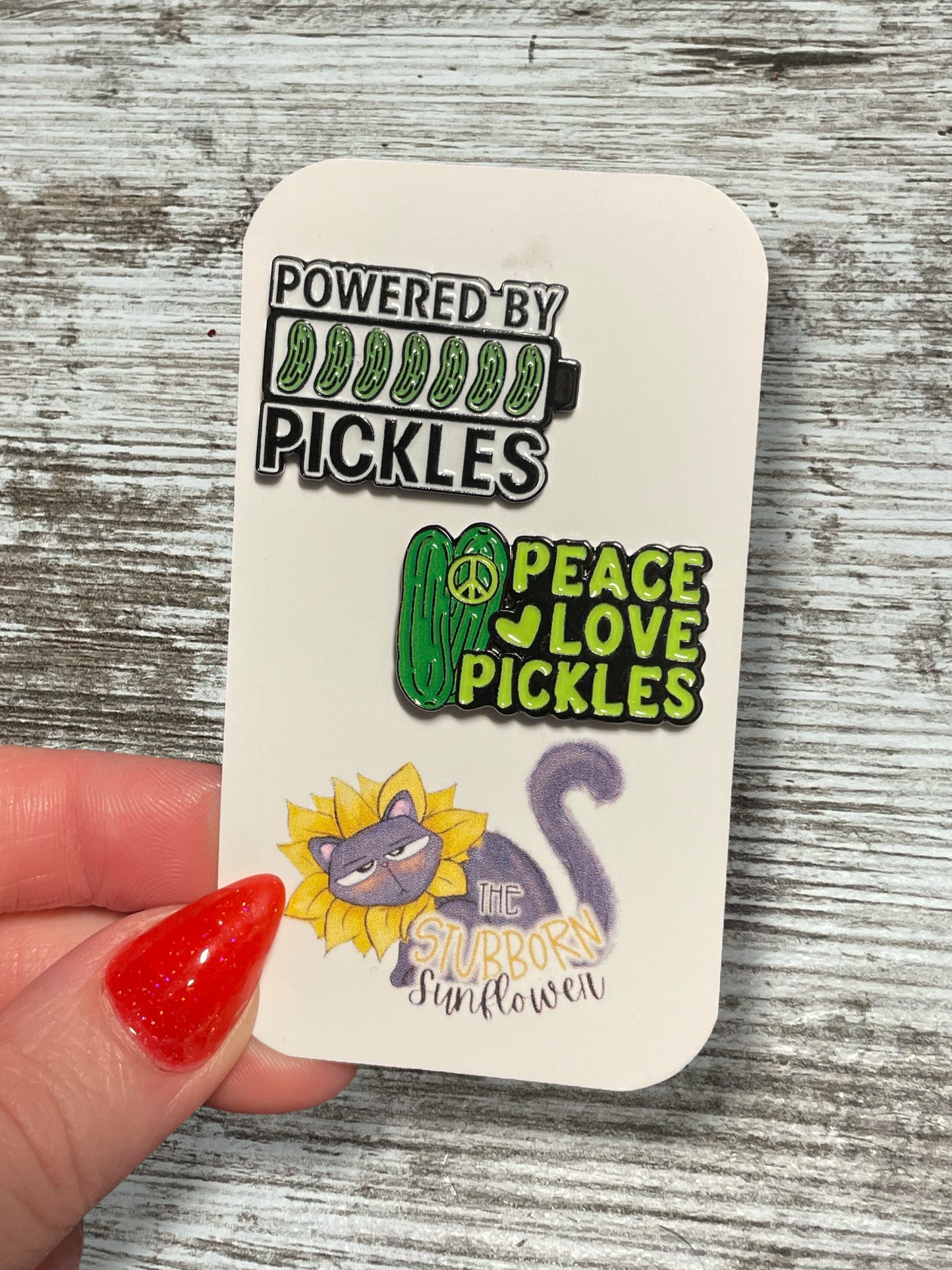 Pickle Enamel Pins