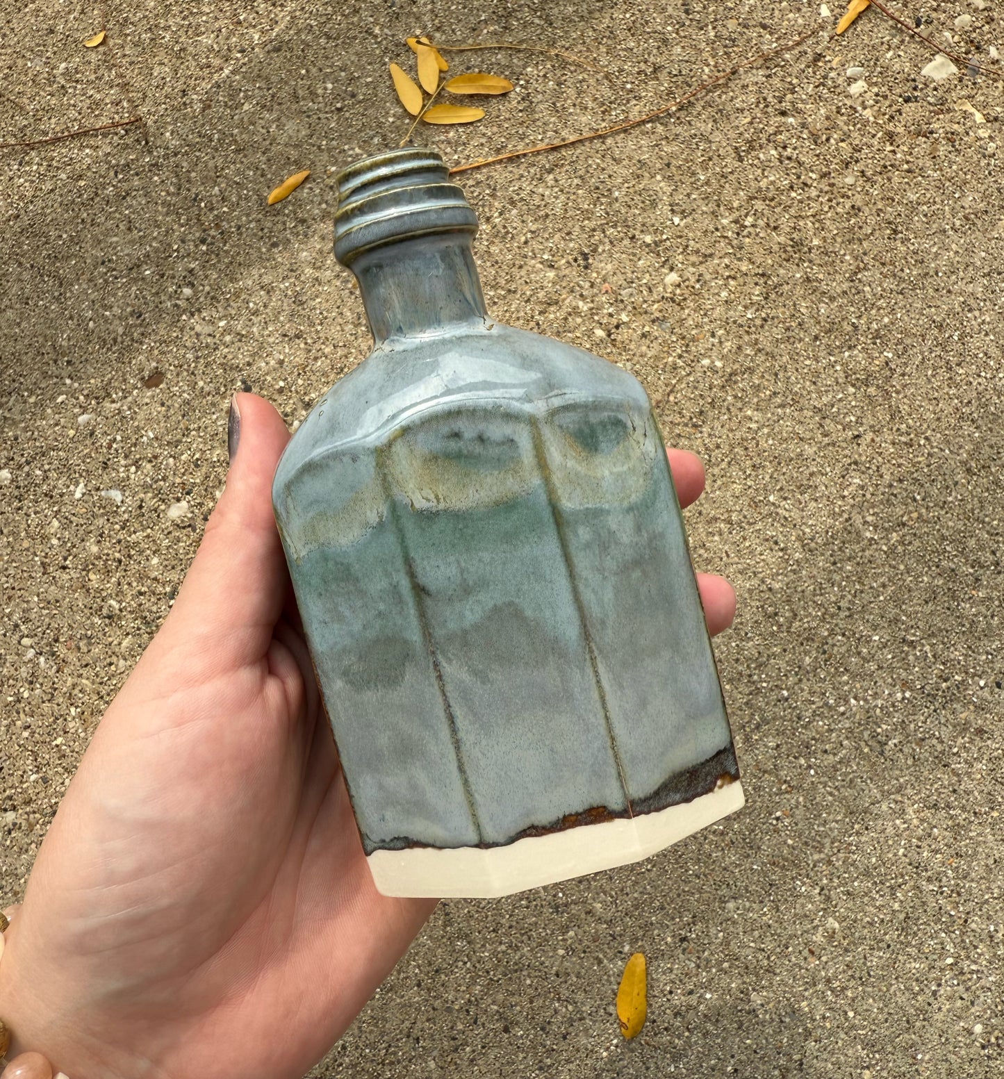 Bottle Neck Pottery Vessel