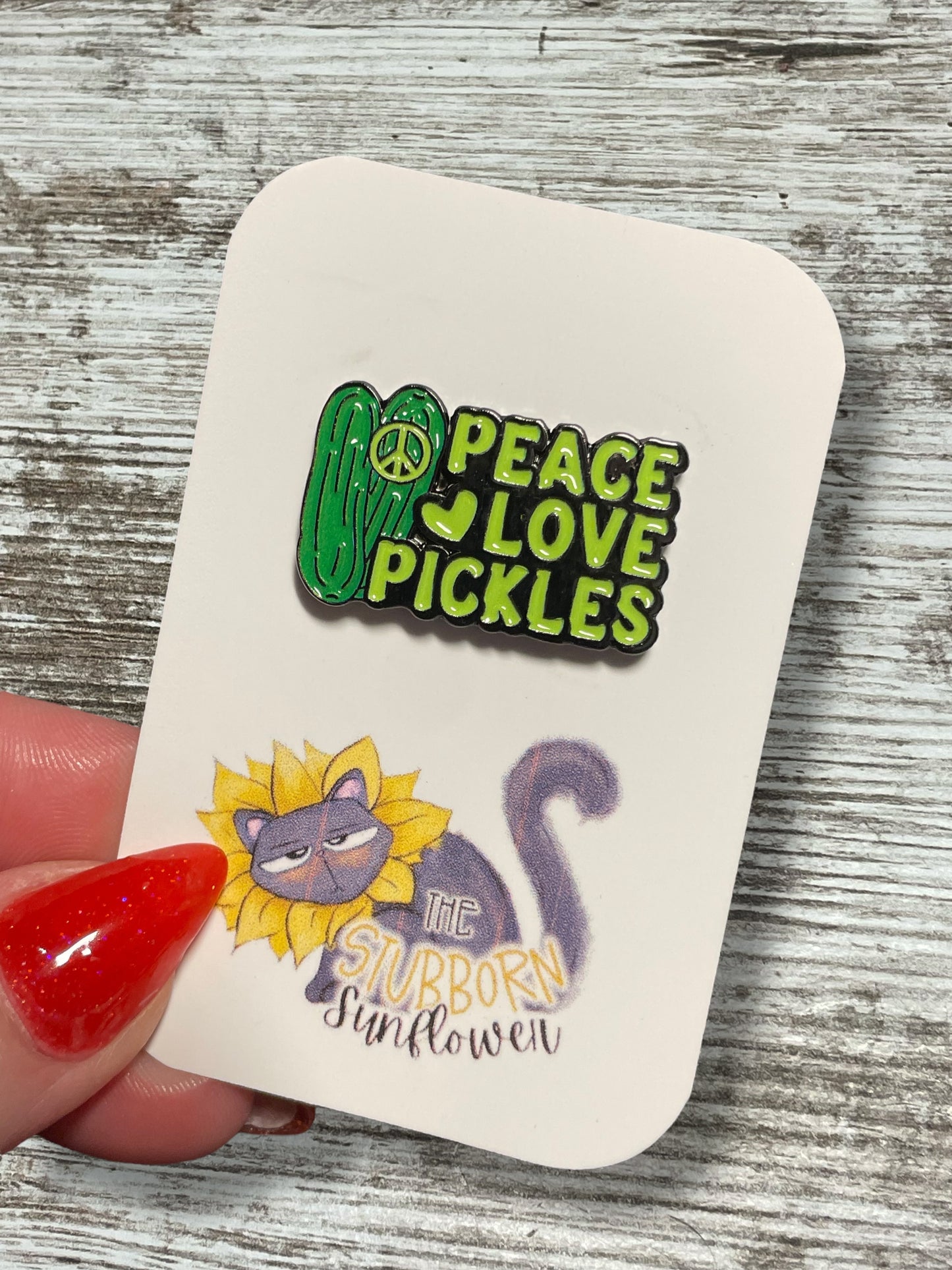 Pickle Enamel Pins