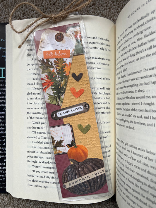 Falling Leaves Bookmark