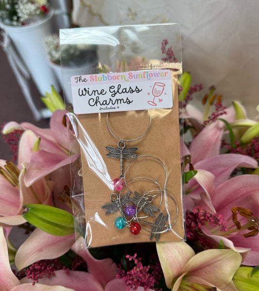 Wine Glass Charms | Set of 4