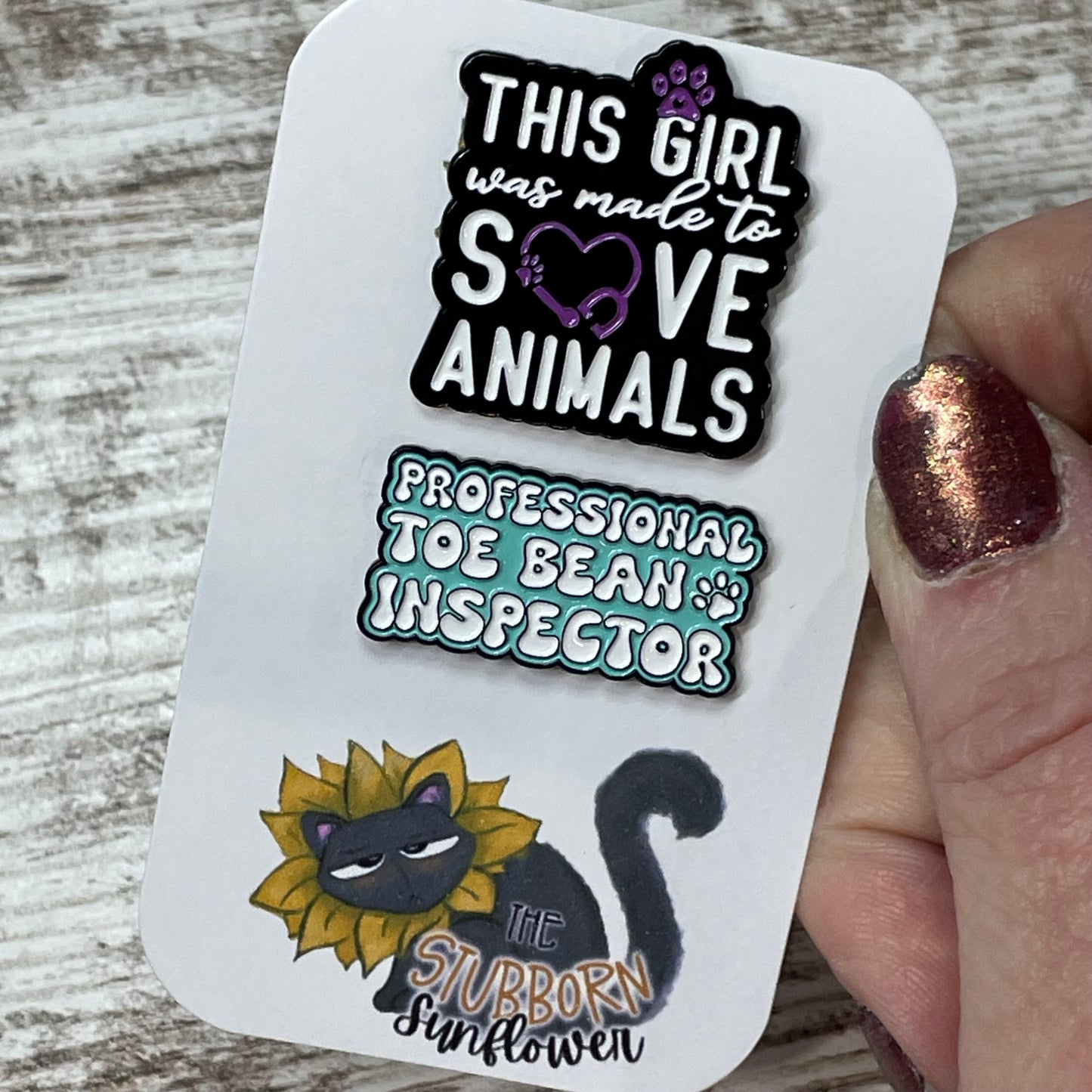 Saving Animals Pin Packs