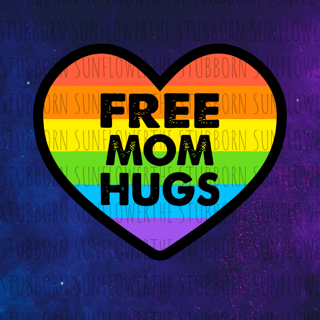 Free Mom Hugs Sticker