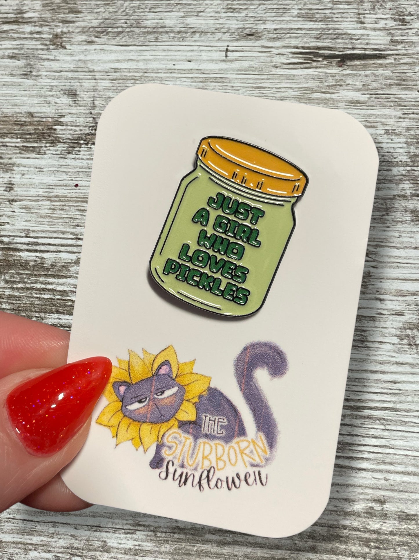 Pickle Enamel Pins