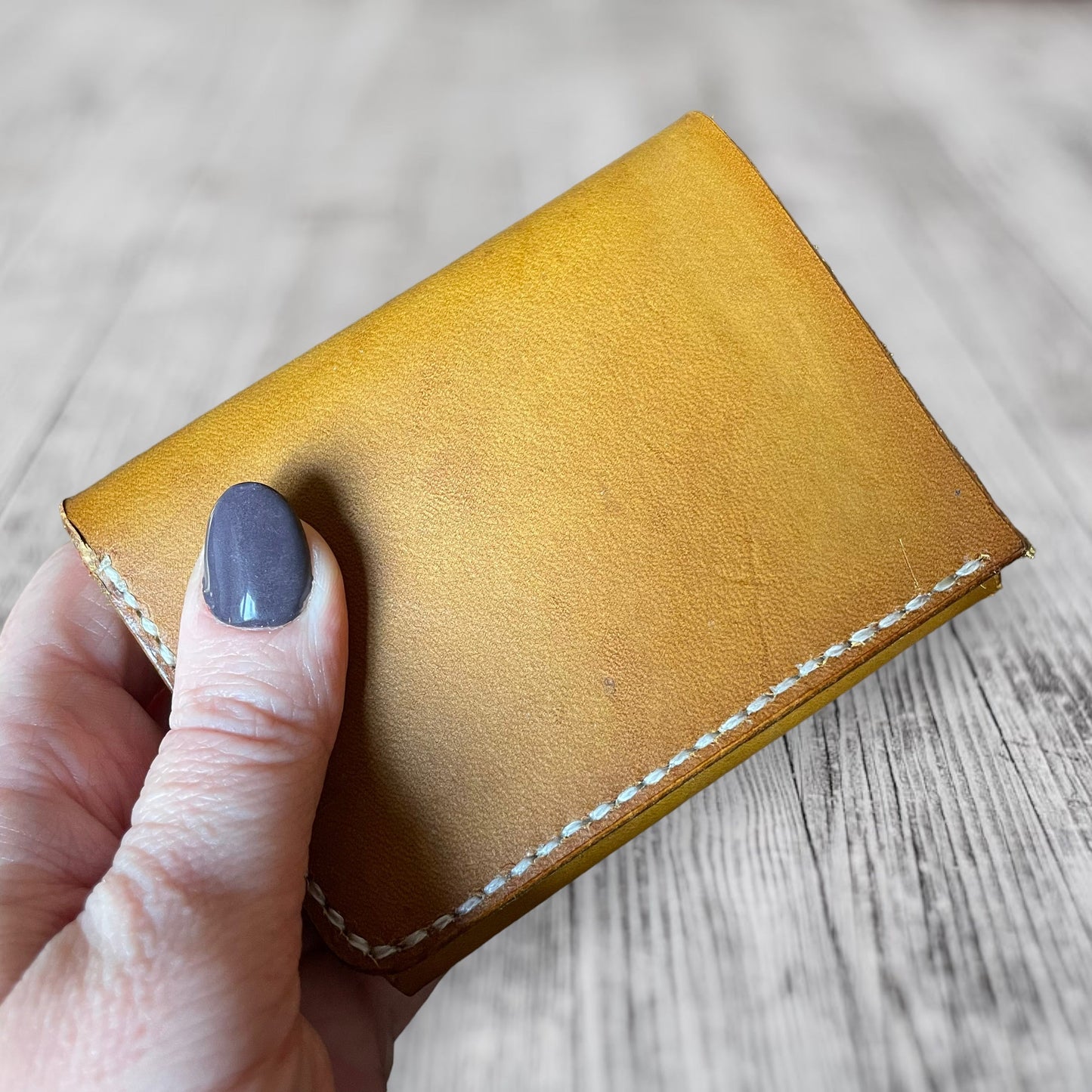 Leather Tri-Fold Wallet