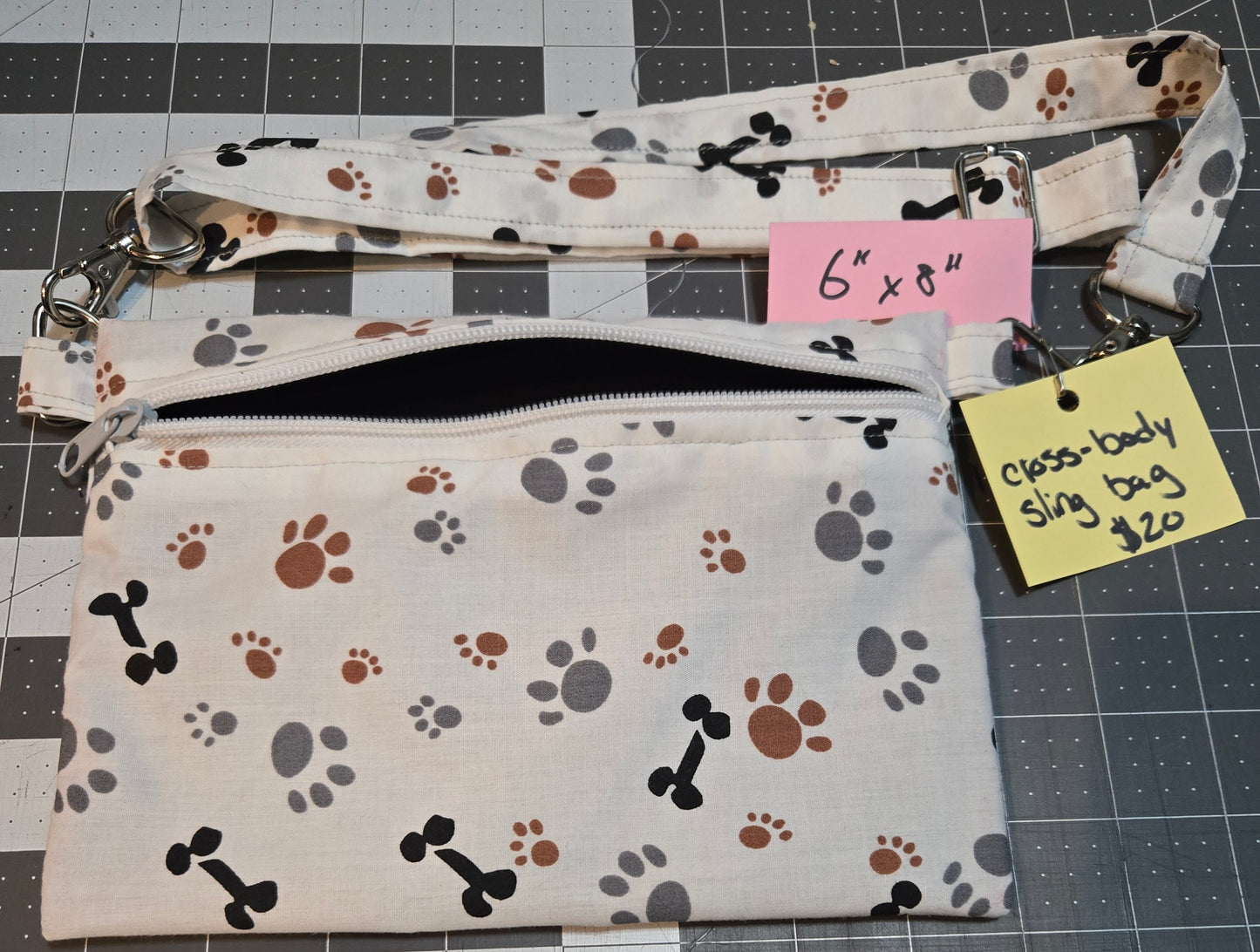 Sling Bag || Handcrafted || Upcycled Fabric