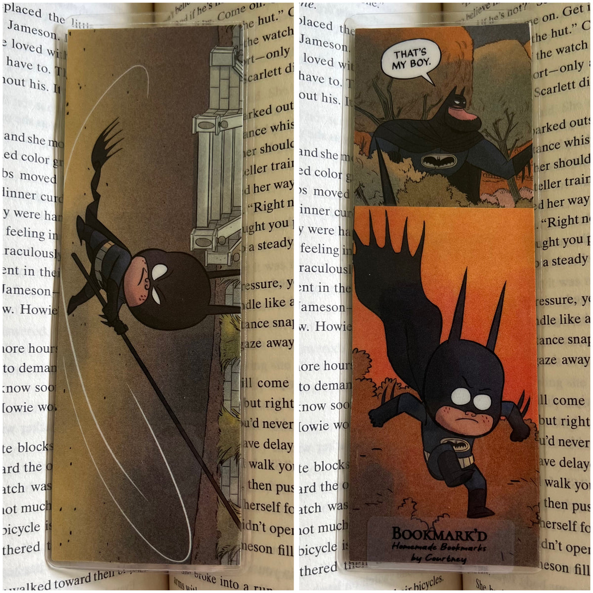 Superhero Bookmarks