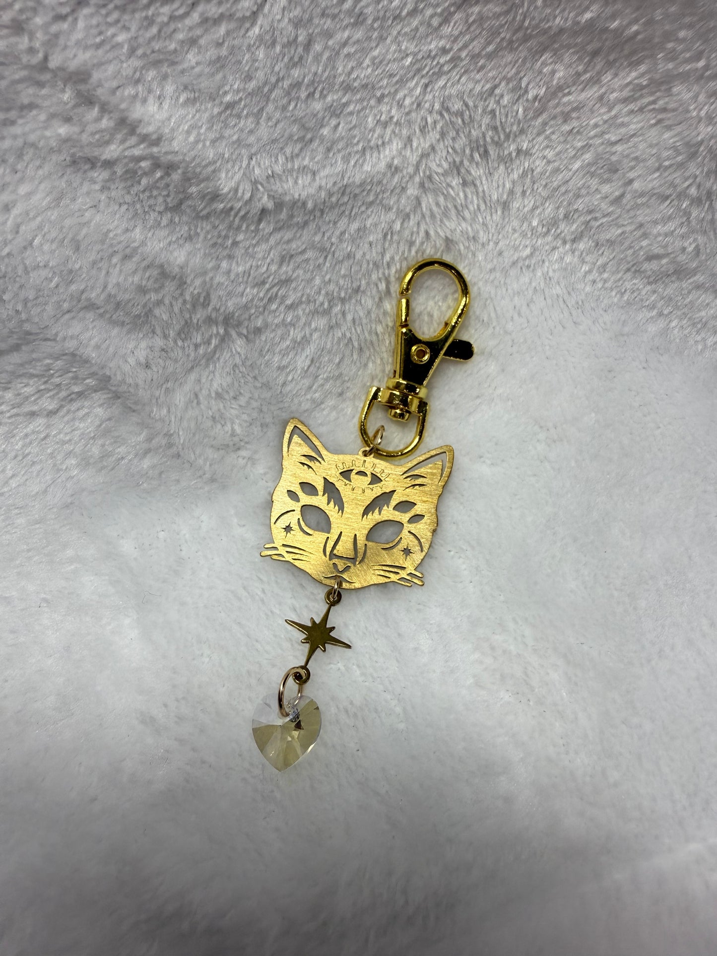 Cat of Wisdom Bag Charm