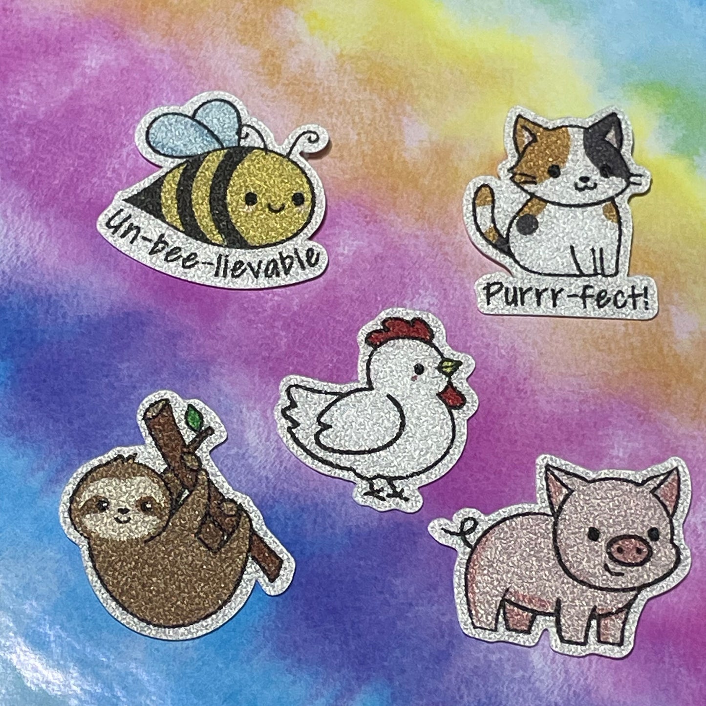 Animal Sensory Sticker Packs