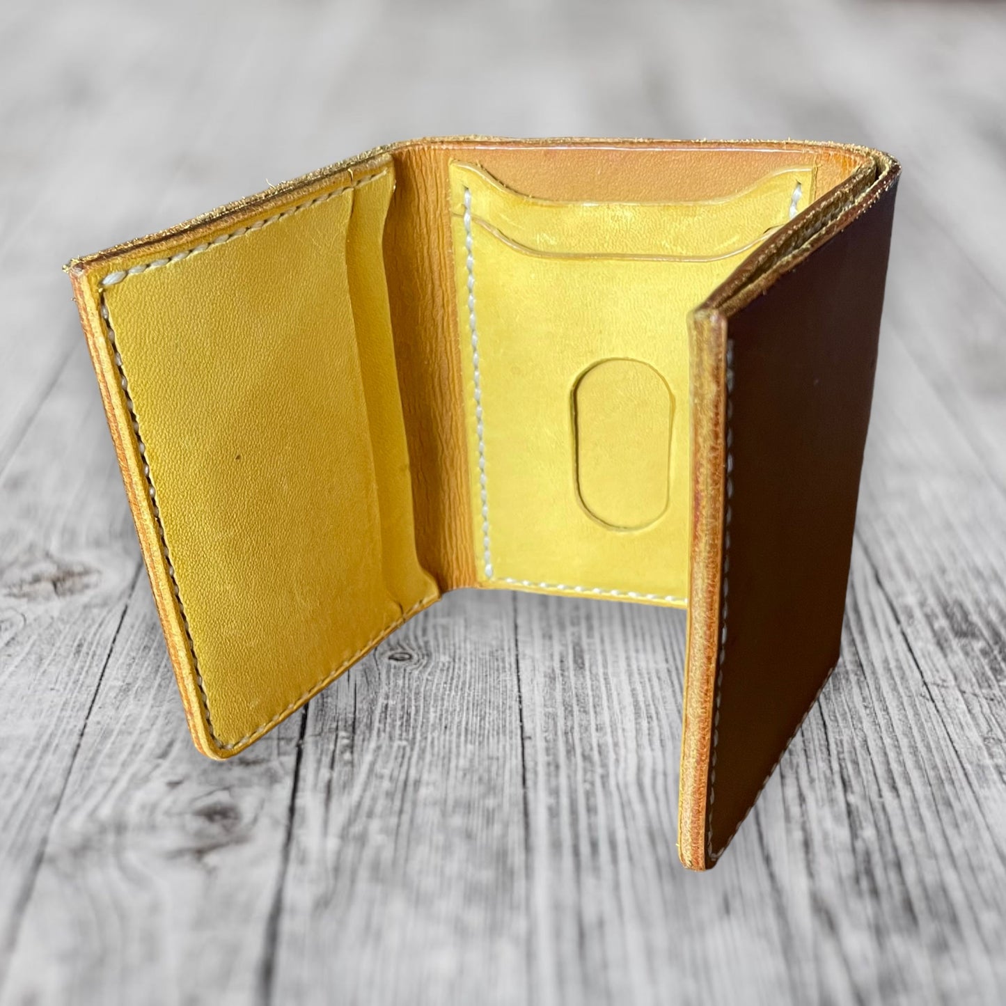 Leather Tri-Fold Wallet