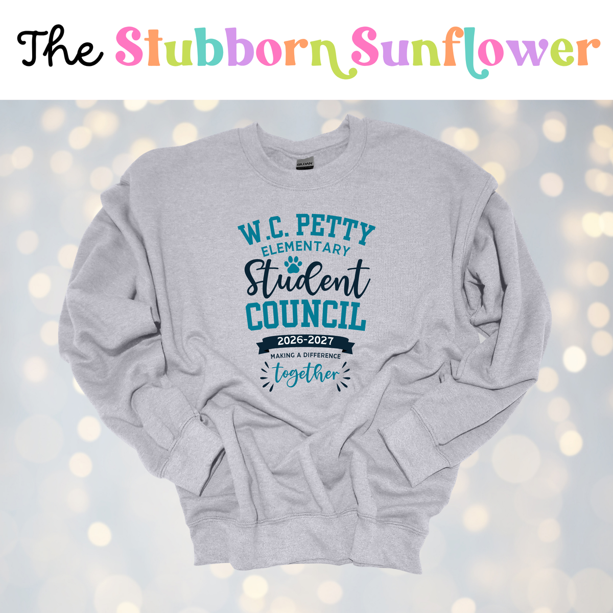 W.C Petty Student Council T-Shirt or Sweatshirt