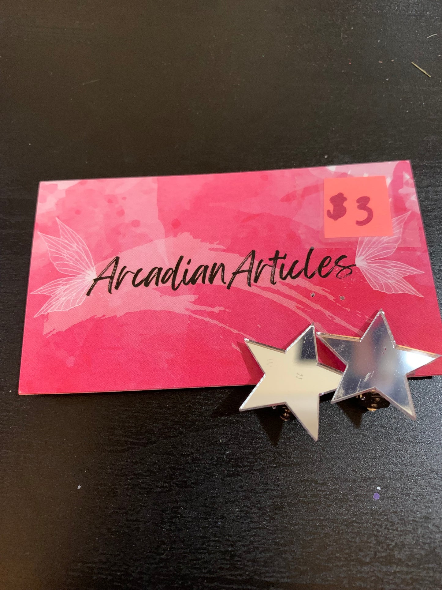 Clip On Earrings || Hearts || Novelty