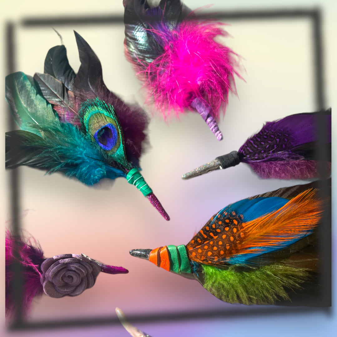 Feather Hair Clip