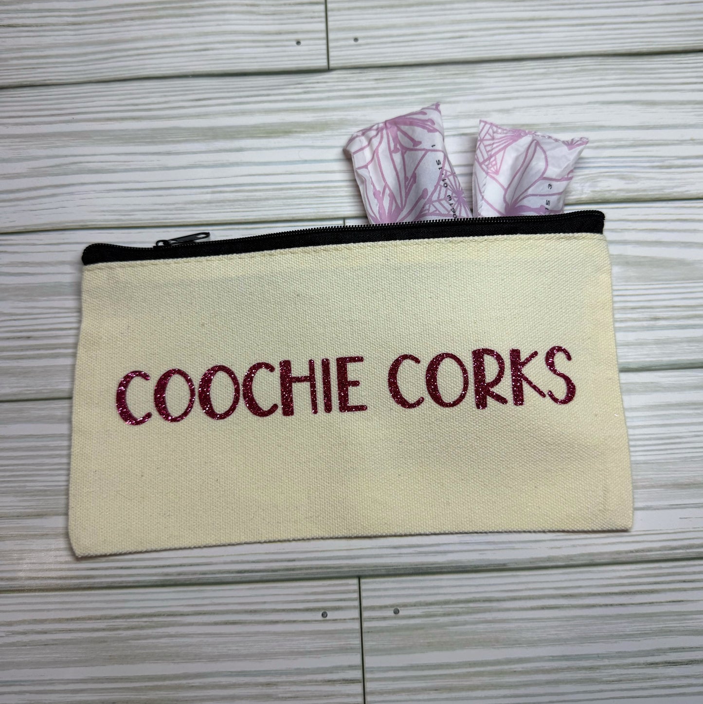 Coochie Corks Period Pouches