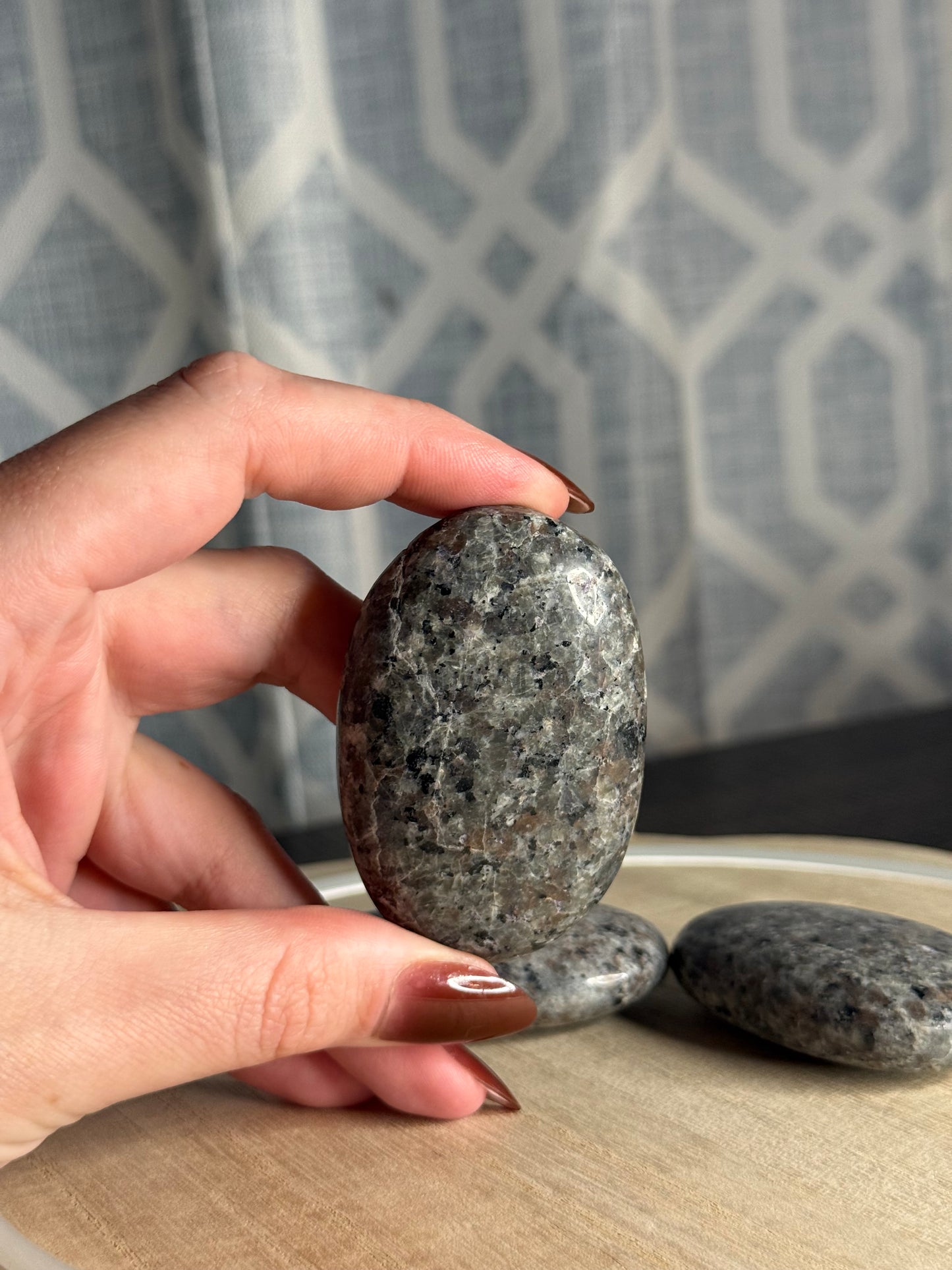 Yooperlite Palm Stones