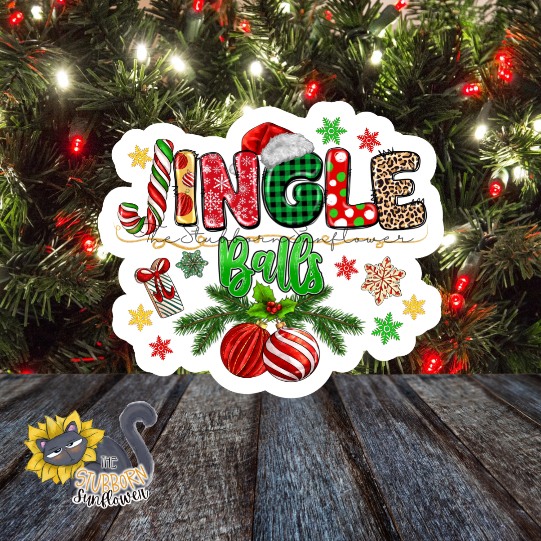 Jingle Balls Sticker