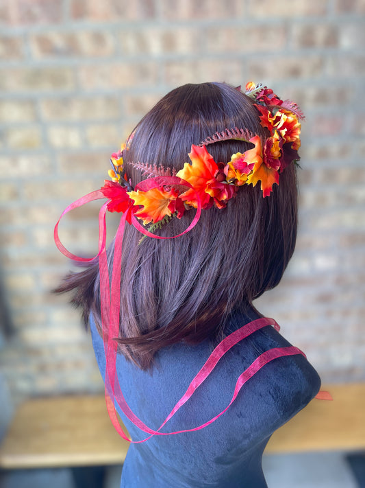 Sweater Weather Flower Crown - Adult