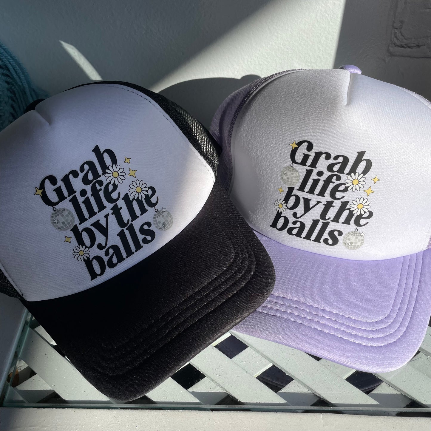 Grab Life by the Balls Trucker Hat