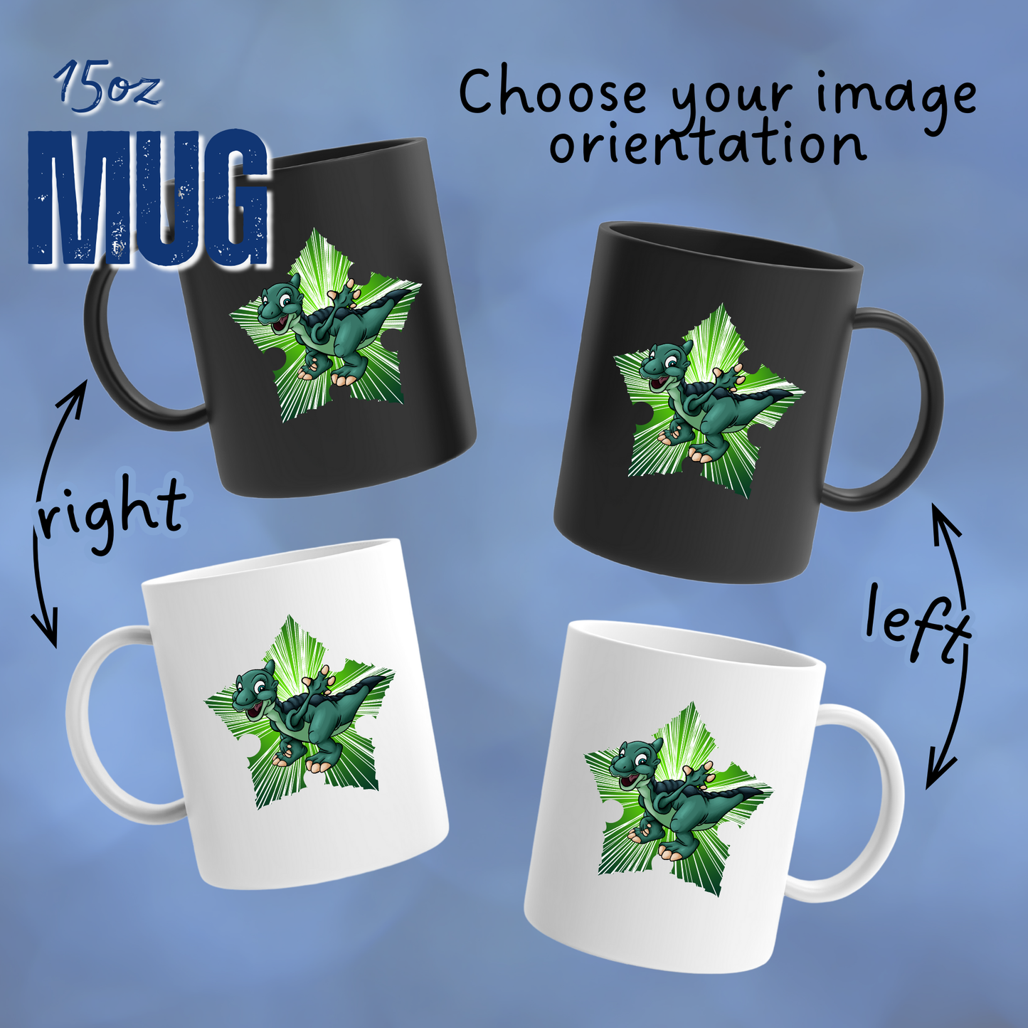 15oz Ceramic Mug || Billy Rubino