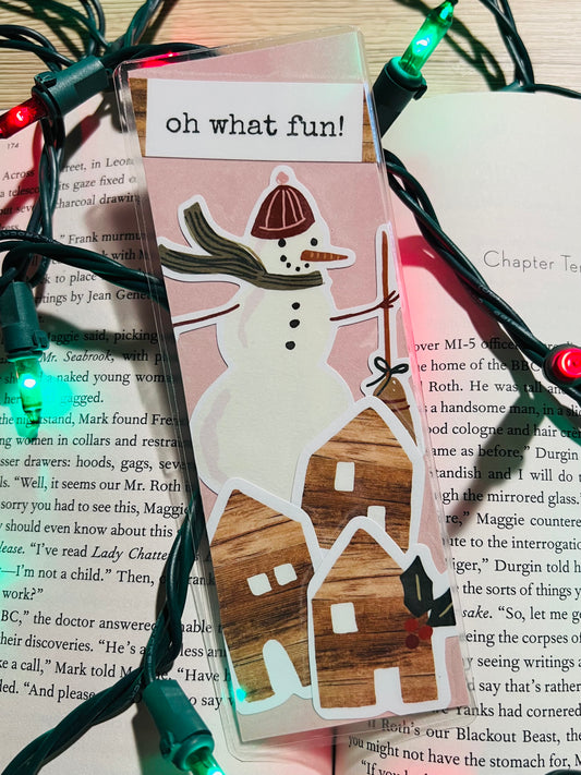 Oh What Fun Bookmark