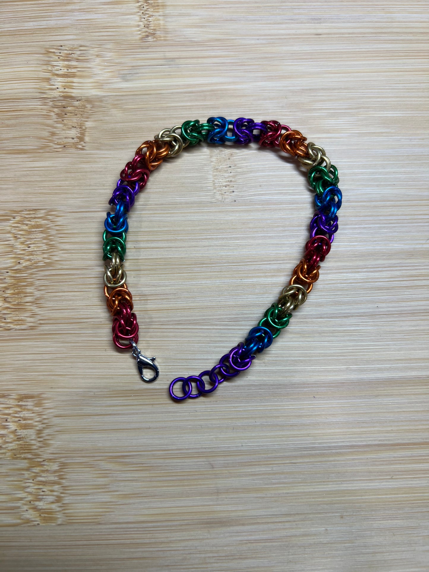 Chainmaille Pride Bracelets