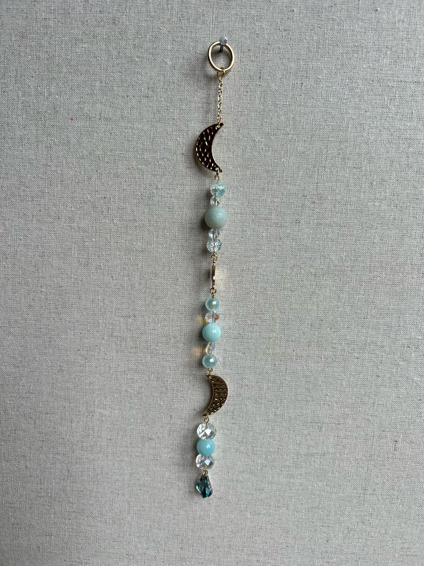 Golden Moon Suncatcher