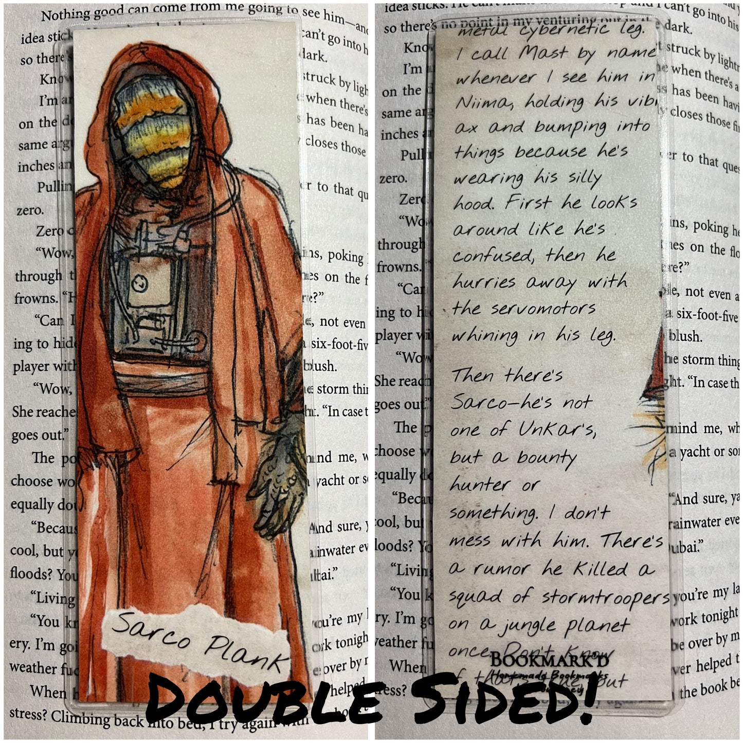 Star Wars Inspired Double Sided Bookmarks