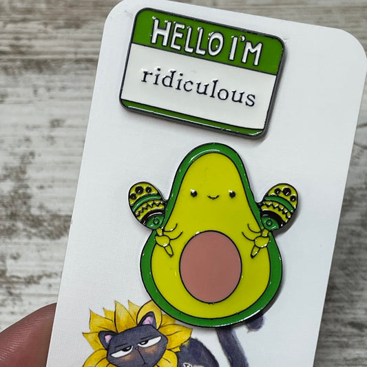 Ridiculous Avocado Pin Pack