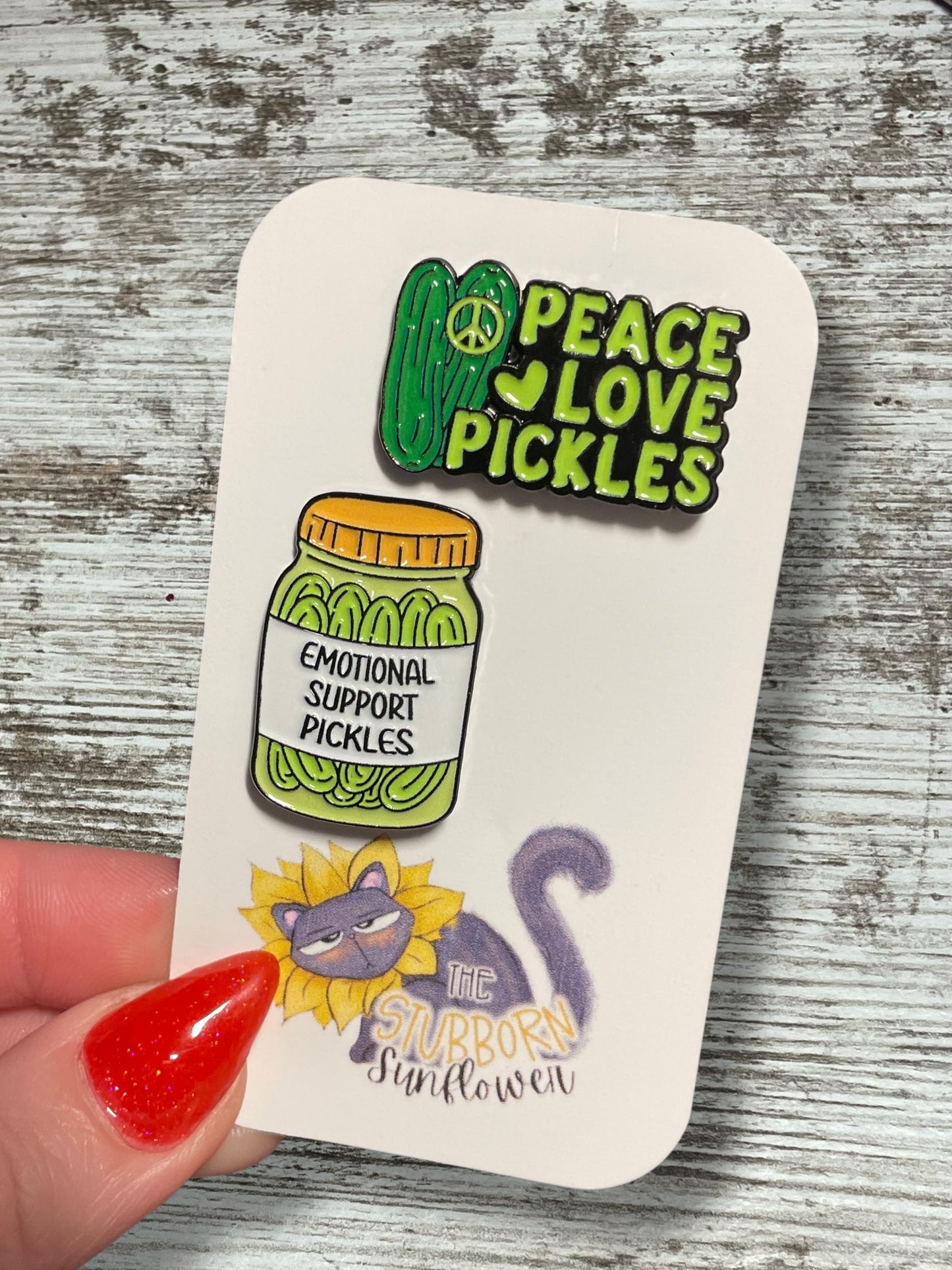 Pickle Enamel Pins