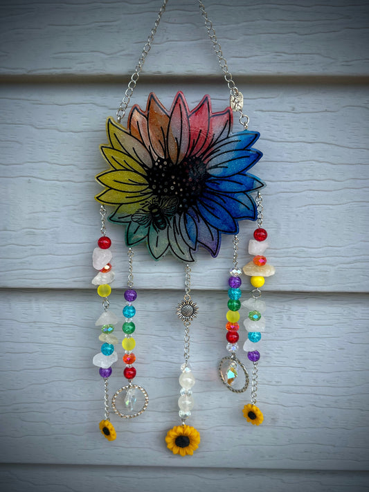 Rainbow Crystal Suncatcher