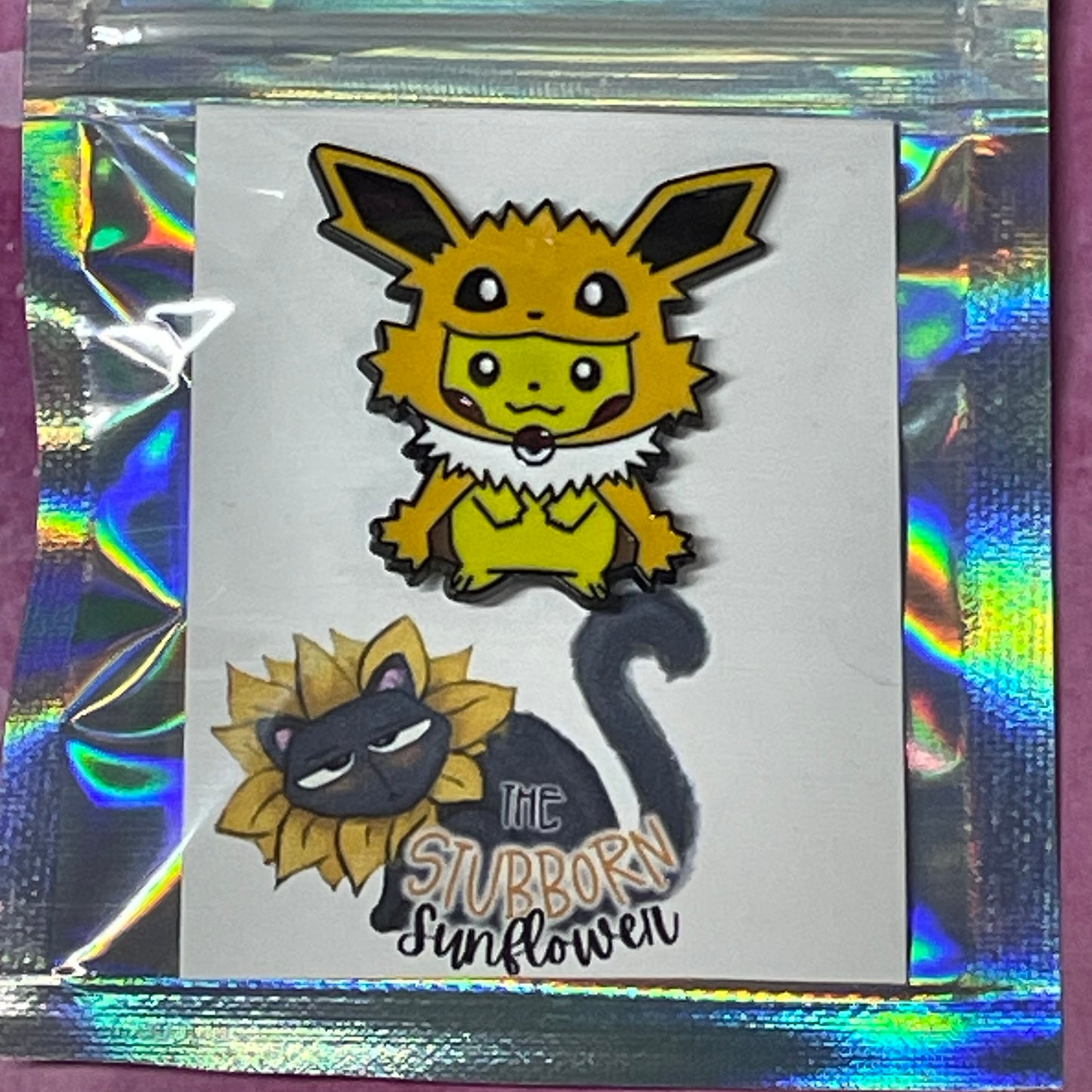 Pikachu Eevolution Costume Pin