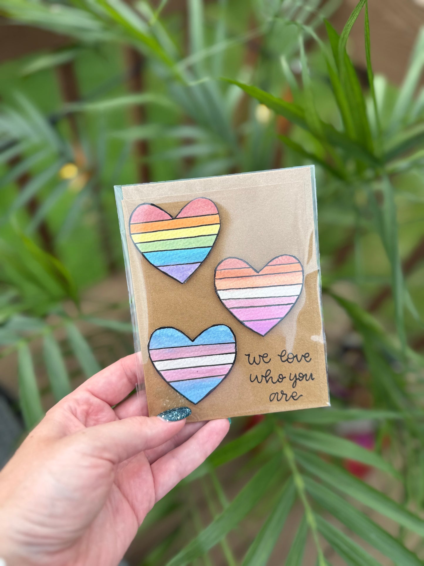 Handcrafted Greeting Cards - Pride