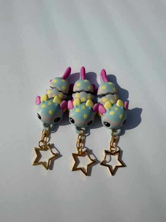 Axolotl Keychains / 3D Printed