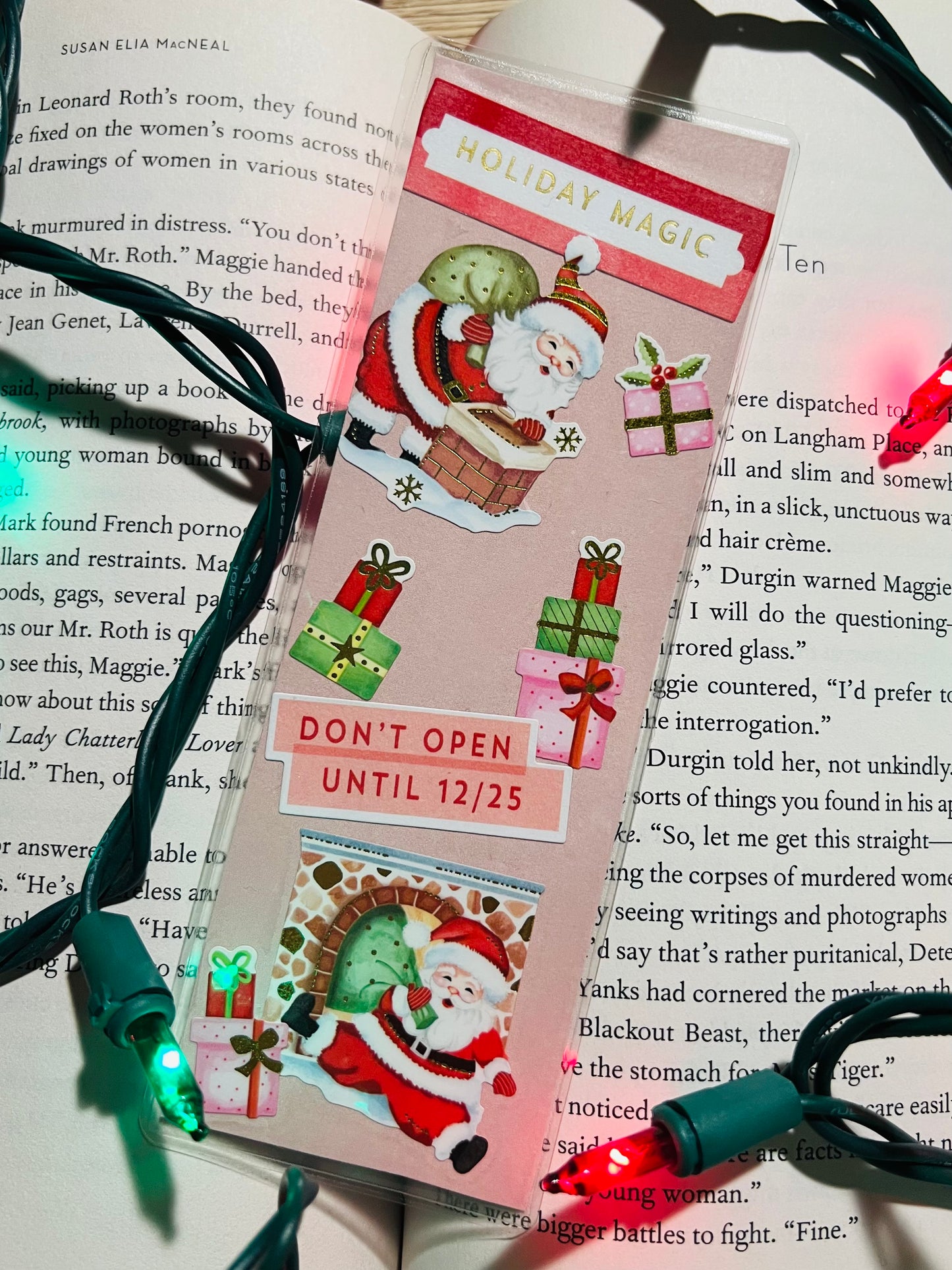Santa Bookmarks