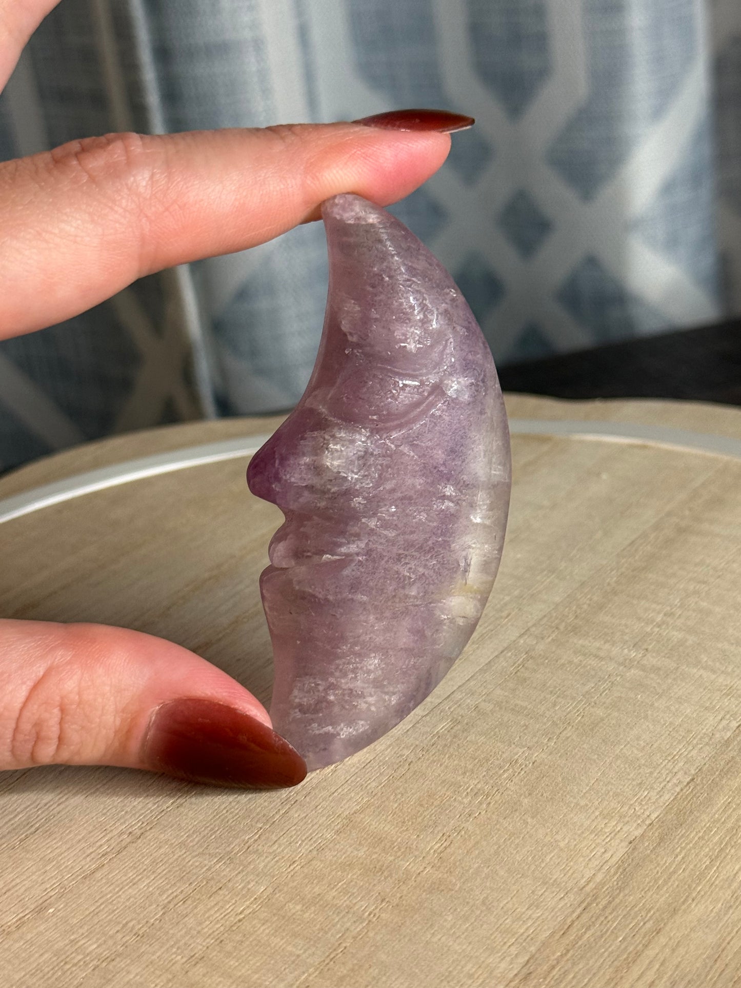 Fluorite Crescent Moon