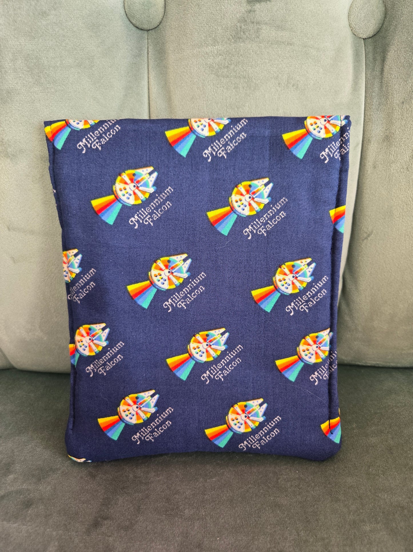 E-Book Padded Sleeve || Reclaimed Fabric || Vintage Fashion