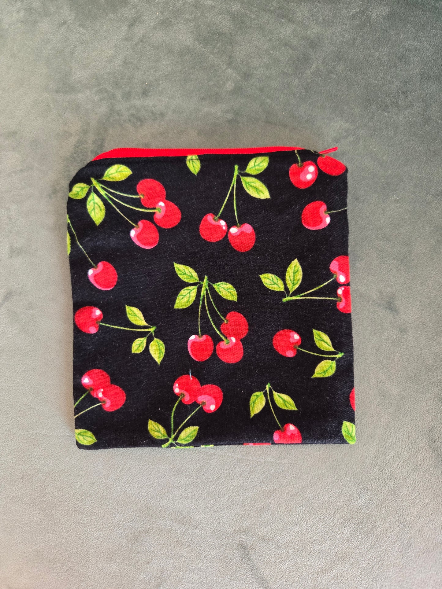 Upcycled Fabric Zipper Pouch || Repurposed Textile